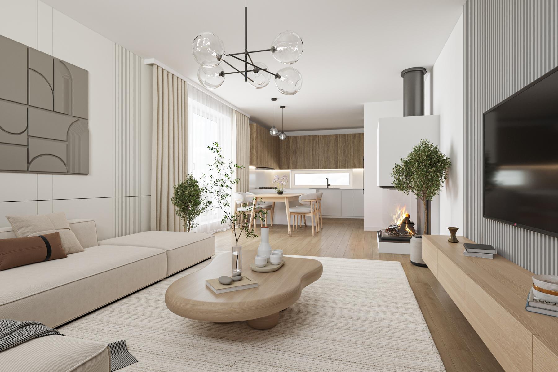 Moderný 4 izbový nízkoenergetický dom s fotovoltaikou v Kostolišti