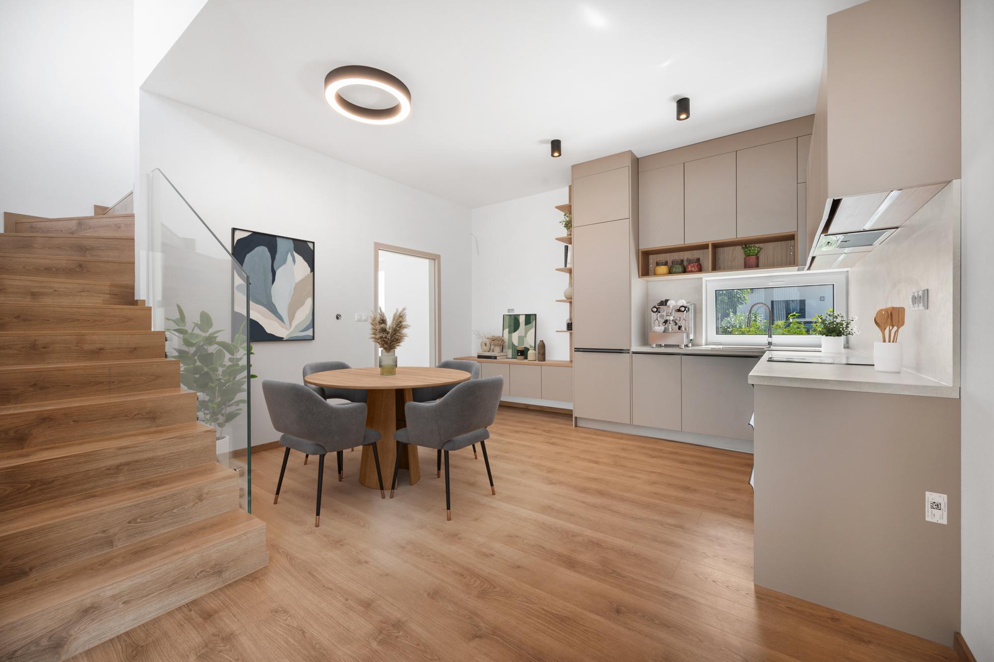 Rezervované | Moderná nízkoenergetická novostavba mezonetu v obci Jakubov