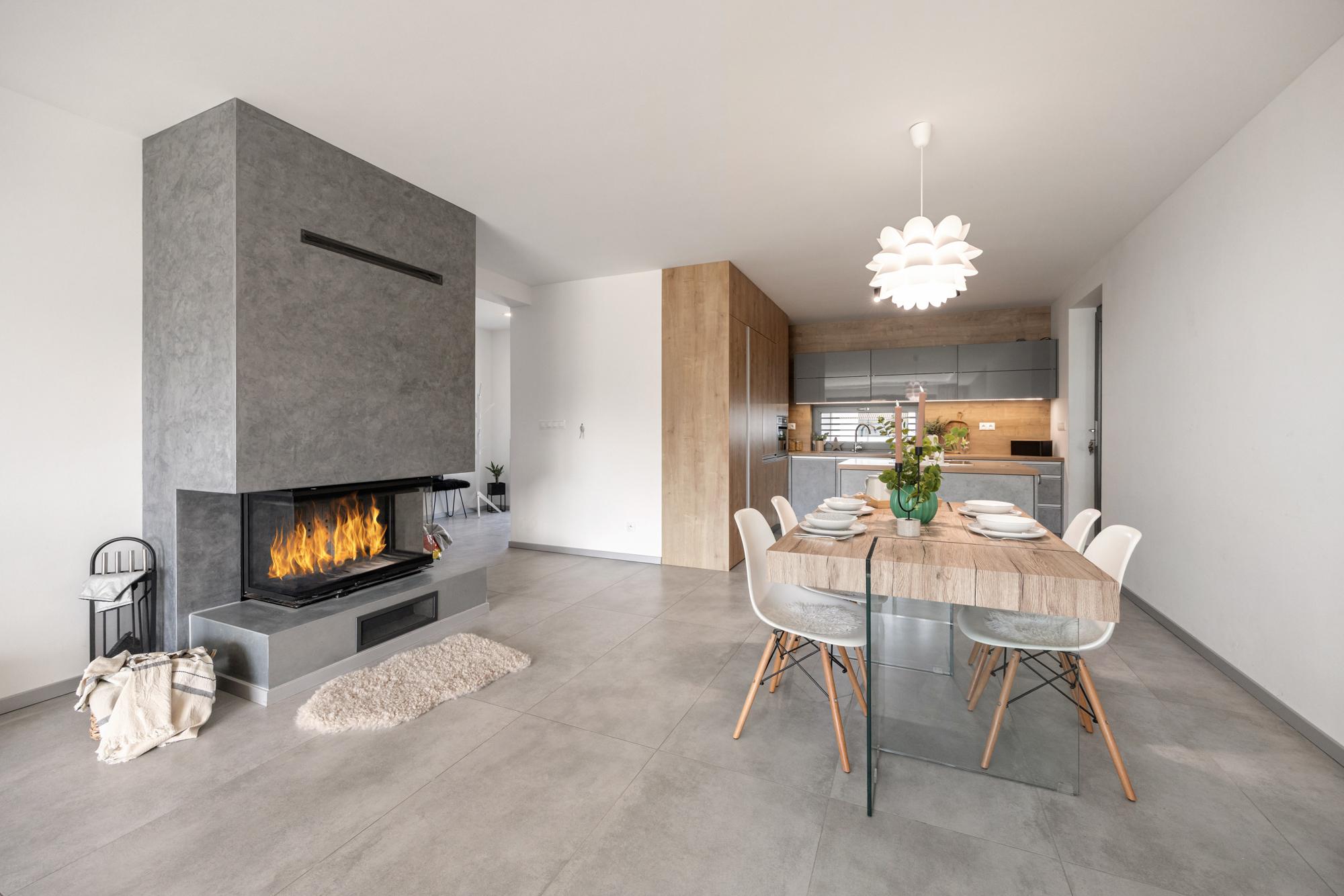 Rezervovaný | Moderný 4-izbový bungalov s krbom, saunou a štýlovým interiérom – Malacky, Píniová alej