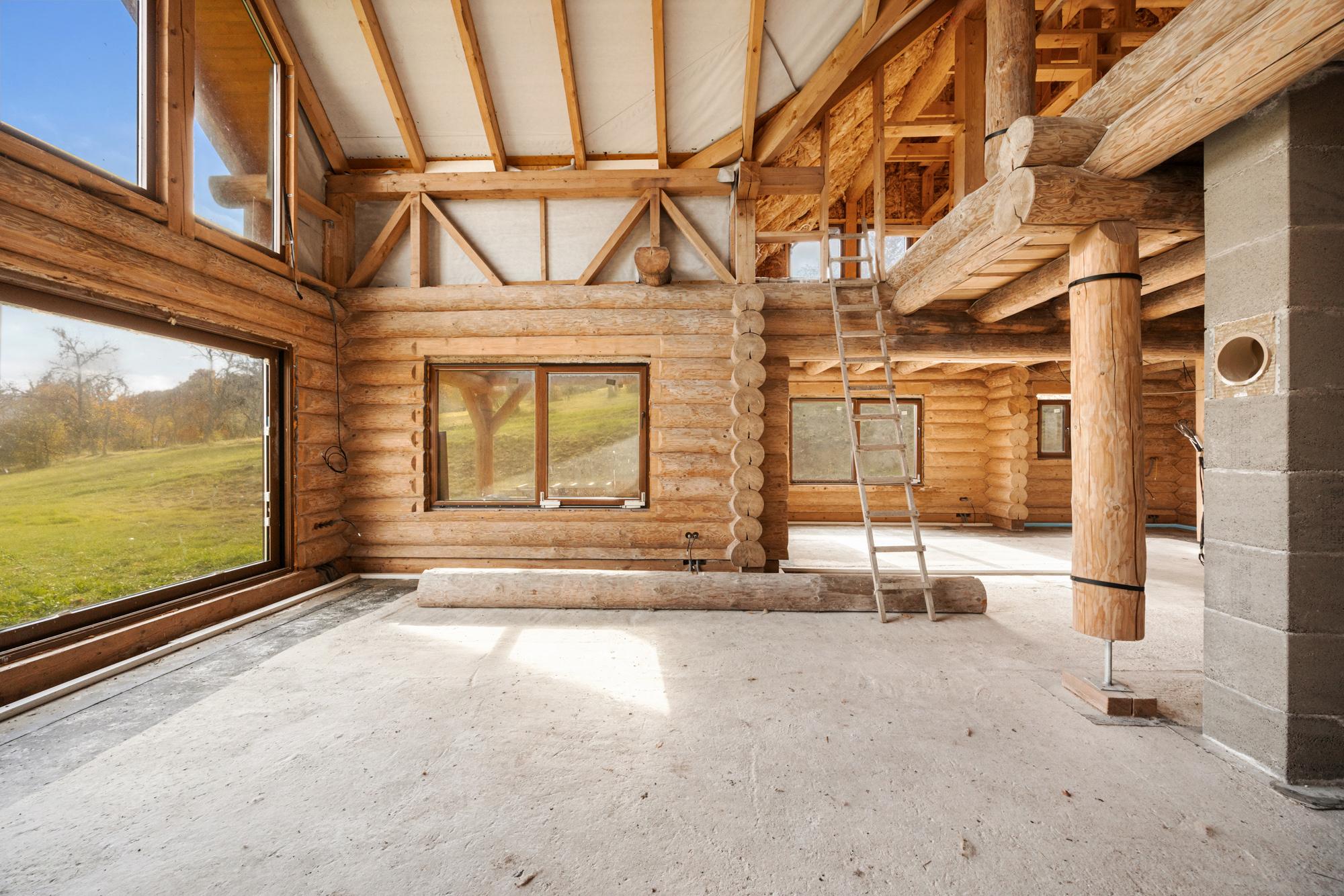 Honosný zrub s maximálnym súkromím v prírodnom prostredí v Novej Bani