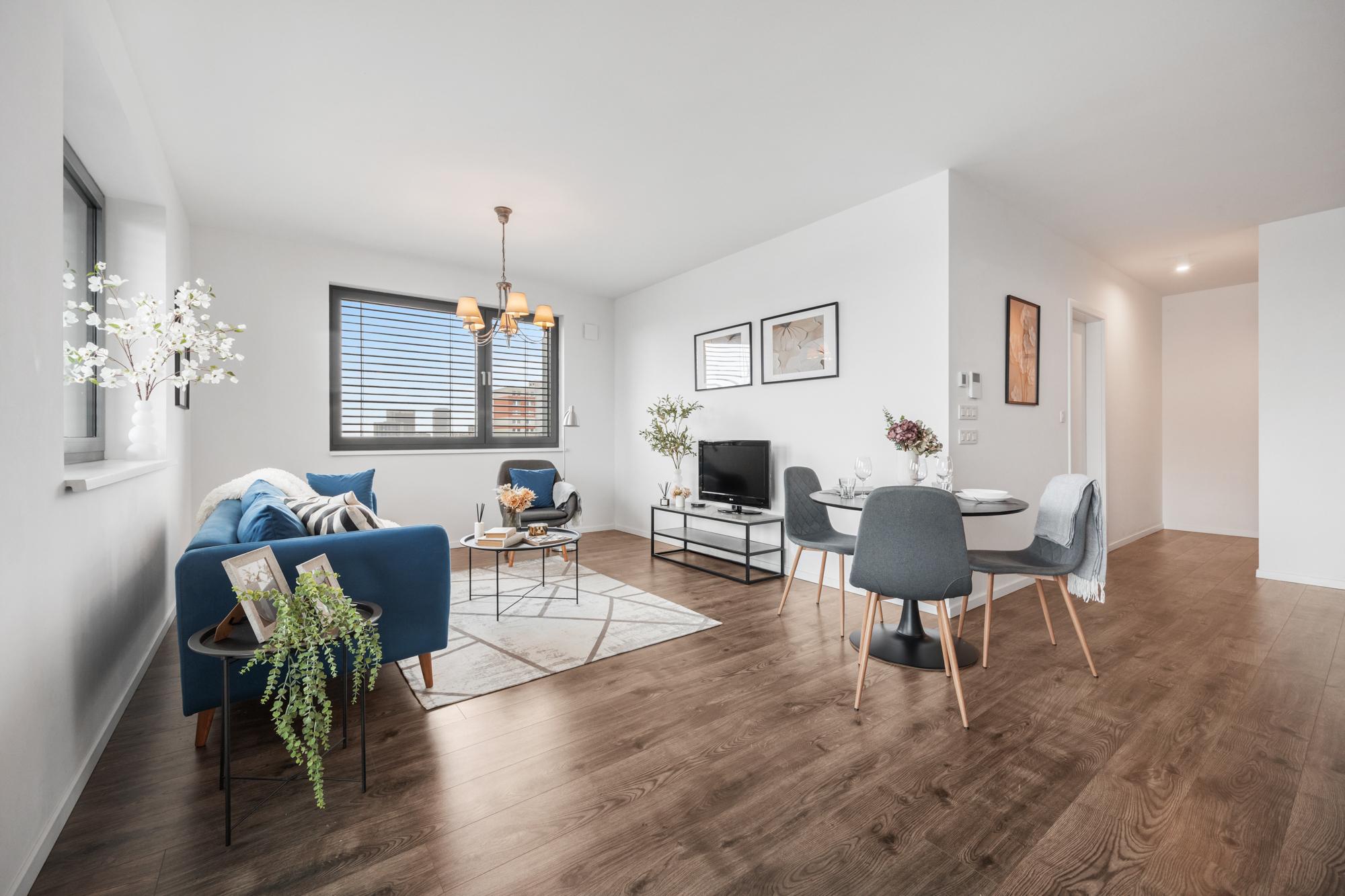 REZERVOVANE - Estetický 2-izbový byt v novostavbe EINPARK s 2 balkónmi a kompletným zariadením