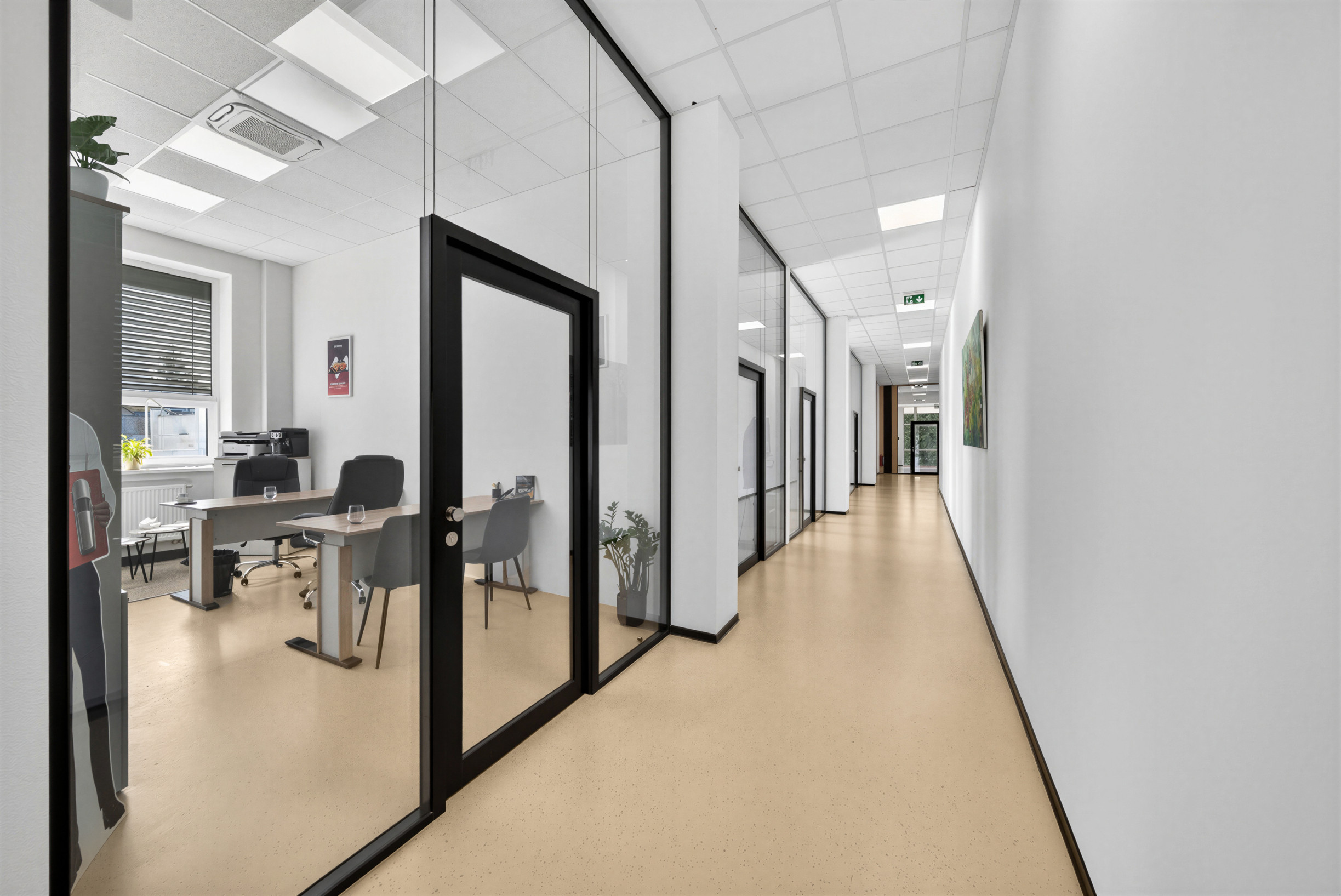Štýlové a presvetlené priestory v modernej budove Business Hub A13 Concept