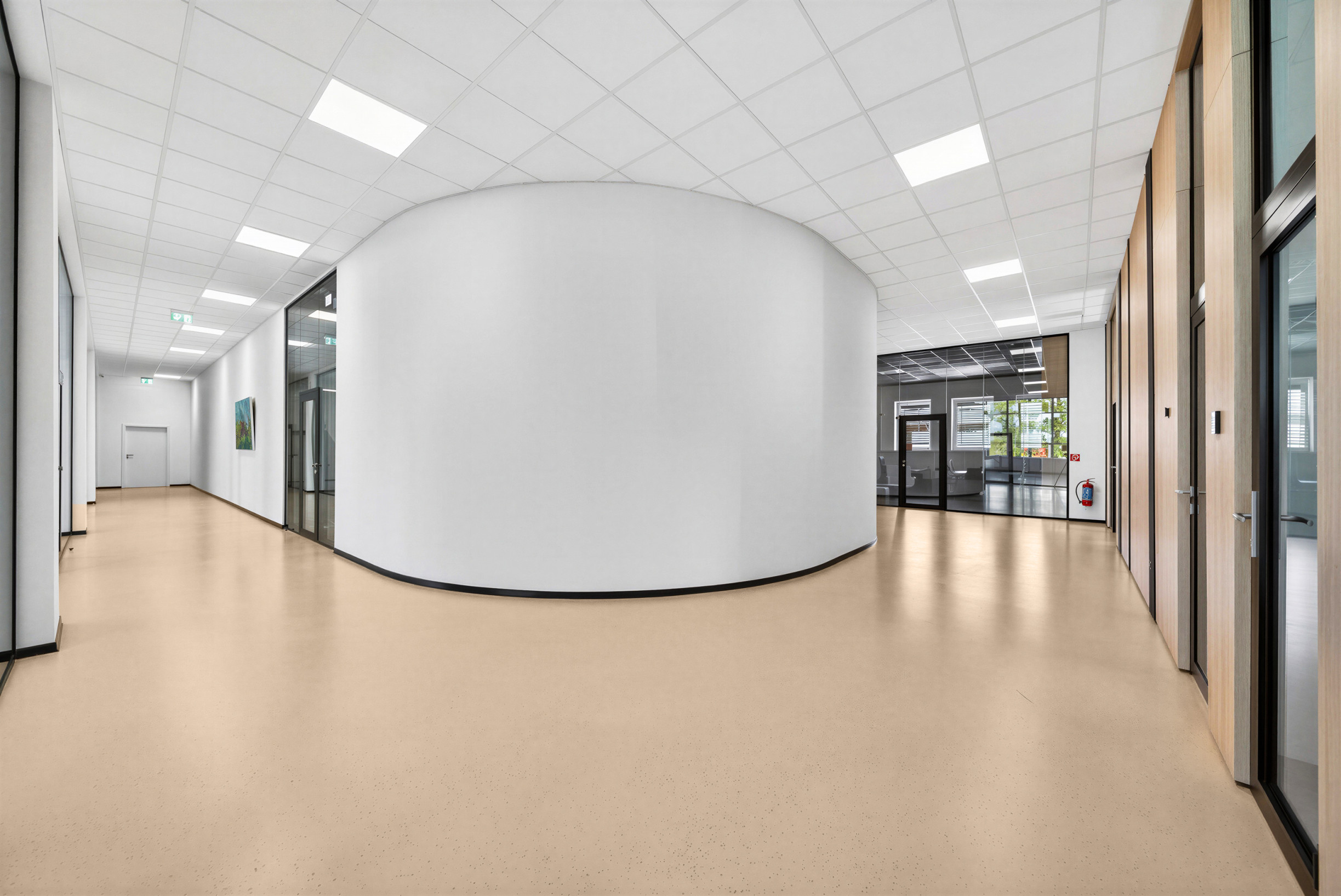Štýlové a presvetlené priestory v modernej budove Business Hub A13 Concept