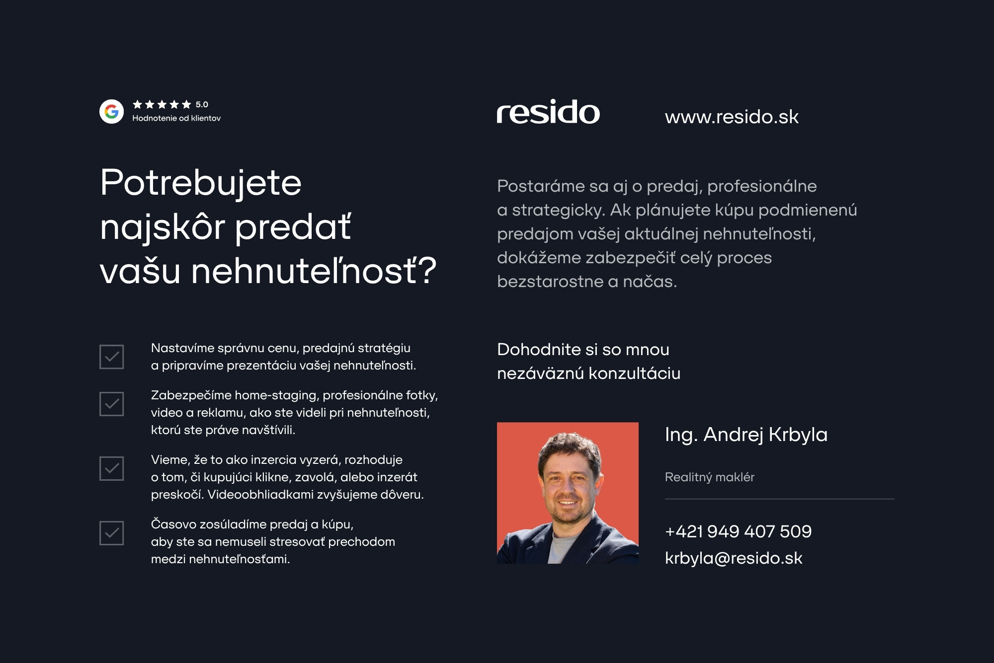Hľadáme 4-izbový byt v širšom centre pre konkrétneho klienta