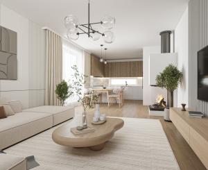 Moderný 4 izbový nízkoenergetický dom s fotovoltaikou v Kostolišti