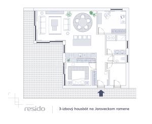 Exkluzívna novostavba hausbótu s veľkorysou terasou a výhľadom na Jarovecké rameno
