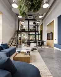 Štýlové a presvetlené priestory v modernej budove Business Hub A13 Concept