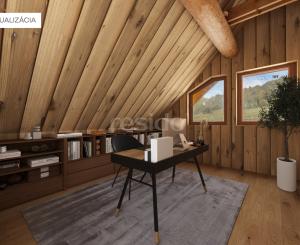 Honosný zrub s maximálnym súkromím v prírodnom prostredí v Novej Bani