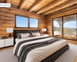 Honosný zrub s maximálnym súkromím v prírodnom prostredí v Novej Bani