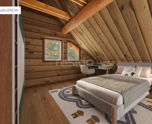 Honosný zrub s maximálnym súkromím v prírodnom prostredí v Novej Bani