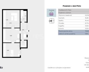 Lukratívny pozemok v centre Paty so starším domom – vhodné na rekonštrukciu alebo novú výstavbu (rodinný dom / dvojdom)