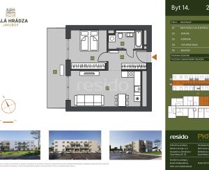 Bývajte tam, kde sa žije s ľahkou hlavou - Komfortný 2-izbový byt v tichej lokalite – Malá Hrádza, Jakubov