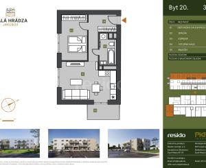 Bývajte tam, kde sa žije s ľahkou hlavou - Komfortný 2-izbový byt v tichej lokalite – Malá Hrádza, Jakubov