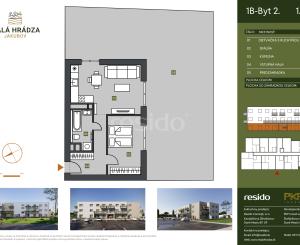 Bývajte tam, kde sa žije s ľahkou hlavou - Komfortný 2-izbový byt v tichej lokalite – Malá Hrádza, Jakubov