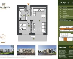 Bývajte tam, kde sa žije s ľahkou hlavou - Komfortný 2-izbový byt v tichej lokalite – Malá Hrádza, Jakubov