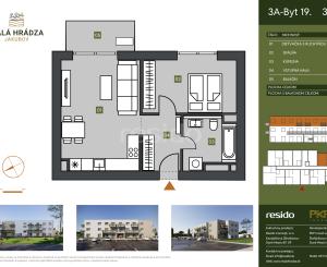 Bývajte tam, kde sa žije s ľahkou hlavou - Komfortný 2-izbový byt v tichej lokalite – Malá Hrádza, Jakubov