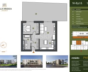 Bývajte tam, kde to dáva zmysel - 2 izbový byt s predzáhradkou v pokojnej lokalite s blízkosťou prírody