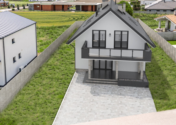 Stavebný pozemok 801 m² v slepej ulici – ideálne miesto pre váš rodinný dom v Kvetoslavove