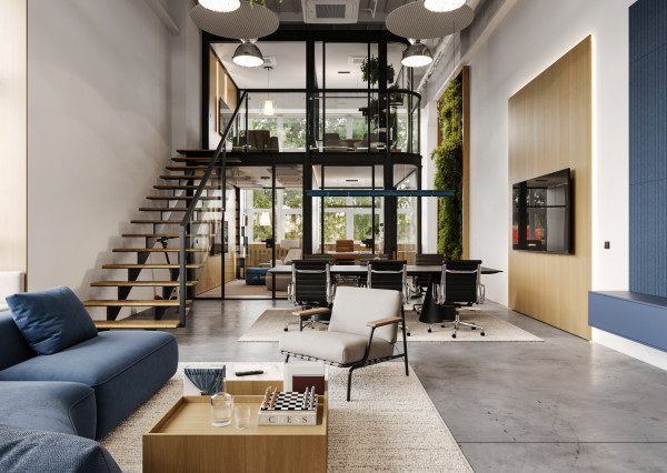 Štýlové a presvetlené priestory v modernej budove Business Hub A13 Concept