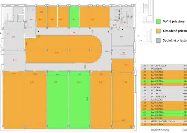 Štýlové a presvetlené priestory v modernej budove Business Hub A13 Concept