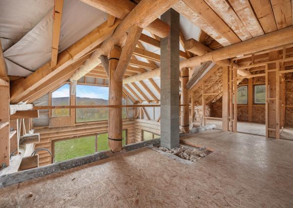 Honosný zrub s maximálnym súkromím v prírodnom prostredí v Novej Bani