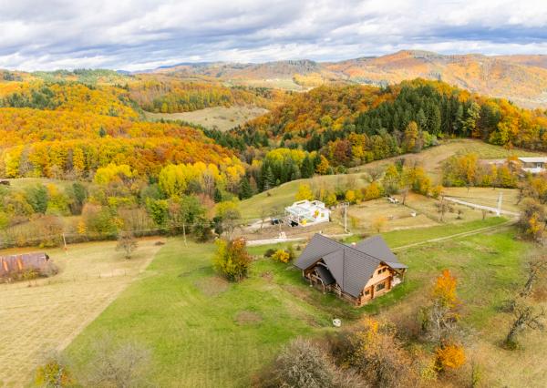 Honosný zrub s maximálnym súkromím v prírodnom prostredí v Novej Bani