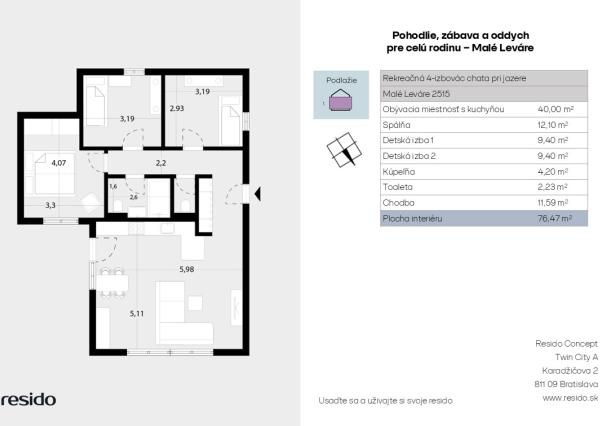 Štýlový víkendový dom s jazerom v srdci prírody v Malých Levároch