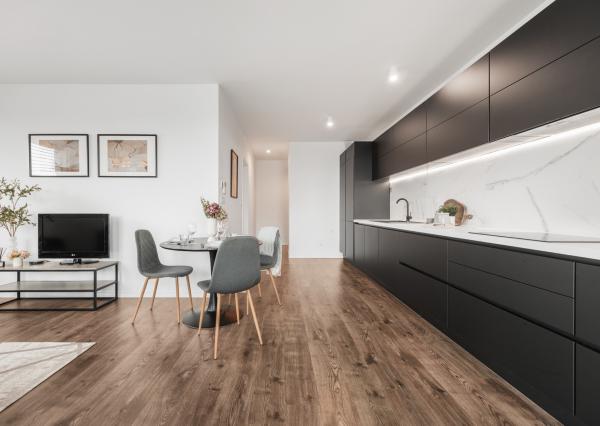 REZERVOVANE - Estetický 2-izbový byt v novostavbe EINPARK s 2 balkónmi a kompletným zariadením