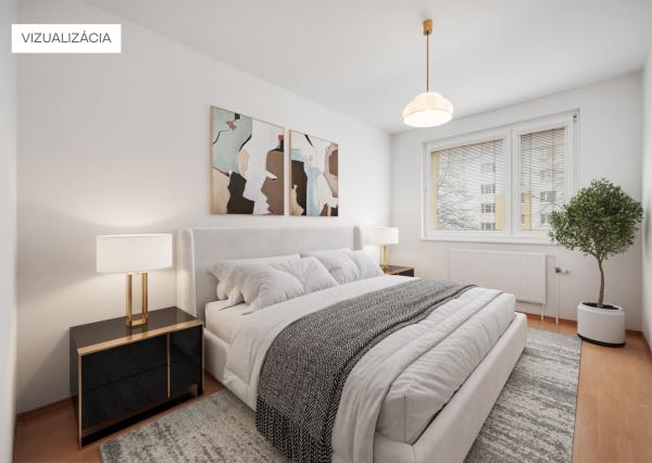 Praktický 4- izbový byt s lodžiou a dvomi pivnicami na predaj na ulici Haanova v Petržalke